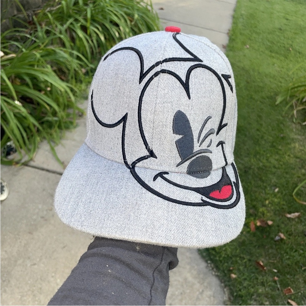Disney Mickey Mouse, Red and Gray Cap